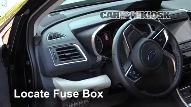 2019 Subaru Ascent Premium 2.4L 4 Cyl. Turbo Fusible (interior) Cambio